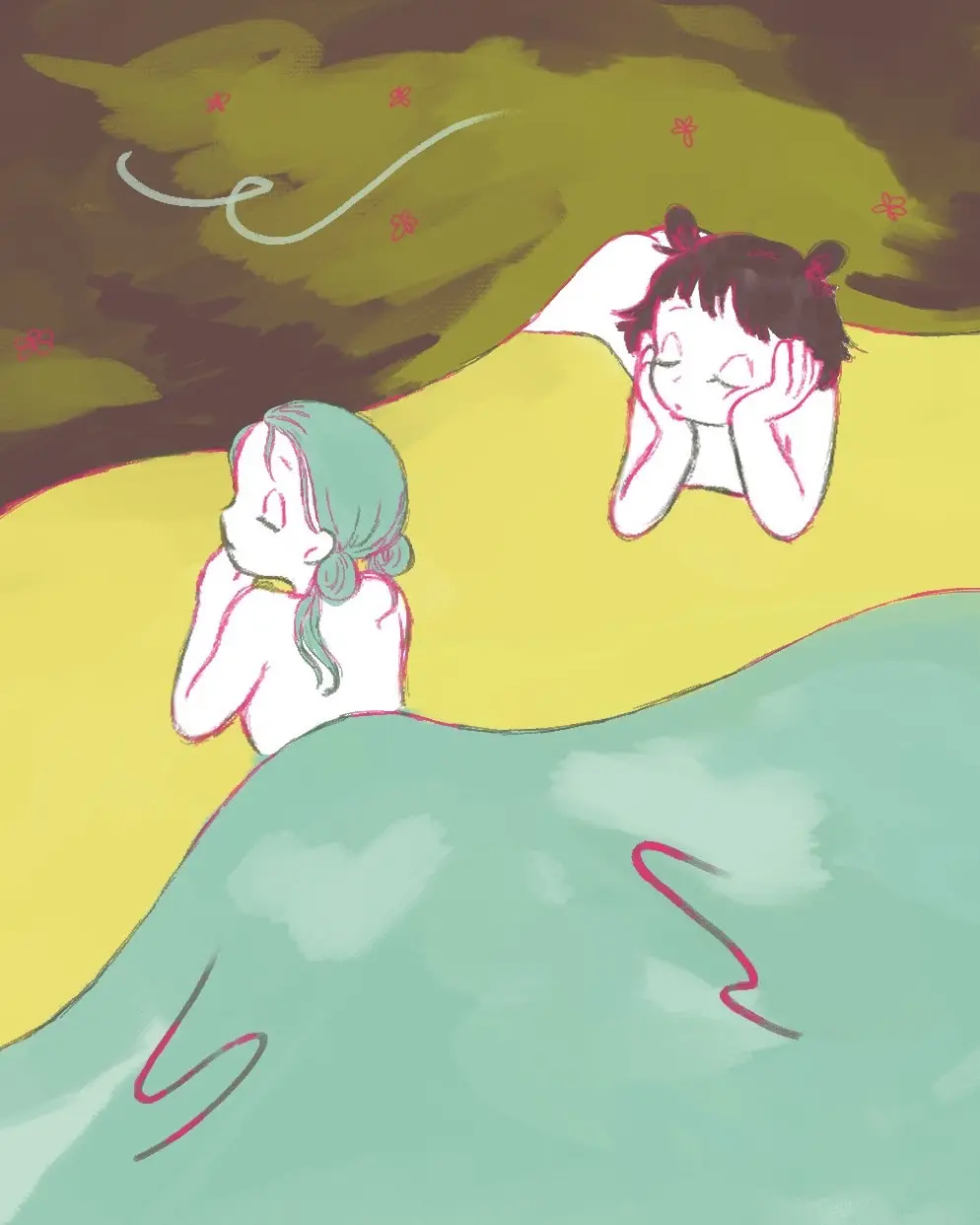 山と海
